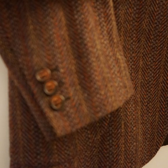 Men's burgundy sports jacket - Picture 2 of 5